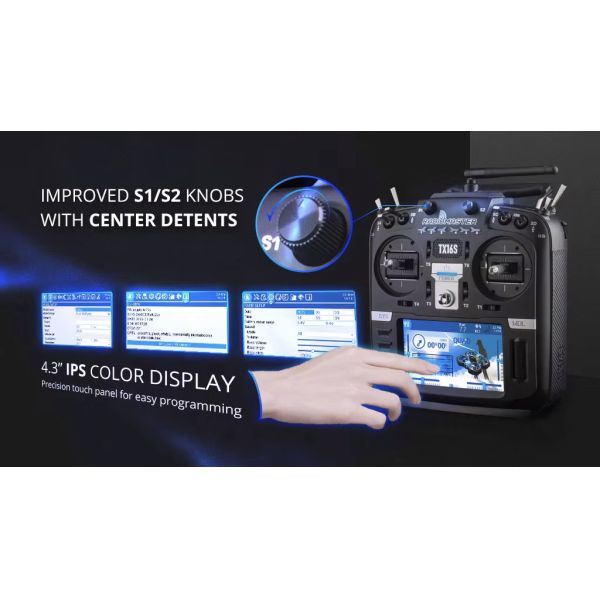 Hall Gimbals RadioMaster TX16S Transmitter MKII V4.0 16CH 2.4G 4in1 For RC Drone