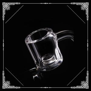 4mm Core Reactor Quartz Banger Nail domeless Flat Top Quartz Banger