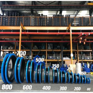 Rubber Expansion Joint With Flanged Connections Durable Rubber Expansion Joint