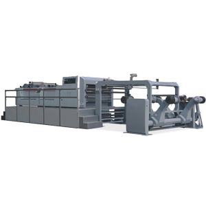 China 400mm Cutting Length Paper Roll Slitting Machine 3P With PLC Control System on sale