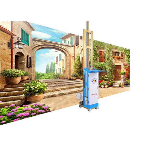 ZKMC Auto Skip Blank High Resolution Odm Vertical Wall Printing Machine