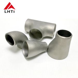 Buy cheap Gr2 Gr7 Gr12 Titanium Elbow TEE Reducer Pipe Fitting Corrosion Resistant from wholesalers