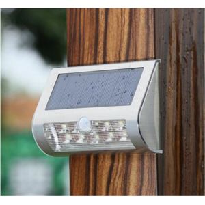 Buy cheap 3.2V 9PCS SMD2835 LED Solar Wall Light With Sensor from wholesalers