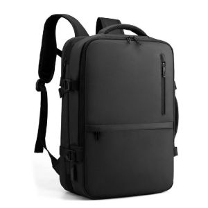 Buy cheap Expandable Mens Business Laptop Backpack With USB Charging from wholesalers