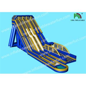 Buy cheap Multiple Lanes Single Ladder Height 15m Giant Inflatable Slide from wholesalers