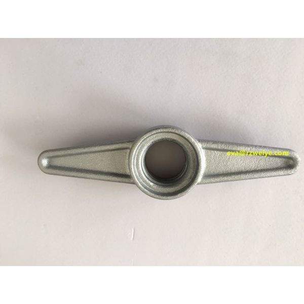 Buy cheap Q235 Scaffolding Jack Base screw nut φ38 / φ34mm hot galvanized from wholesalers
