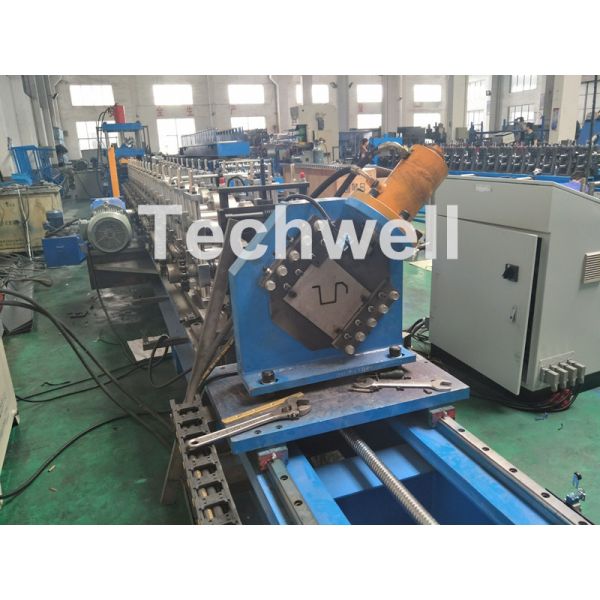 Quality Customized Cold Roll Forming Machine For Making Hat Section / Furring Channel for sale