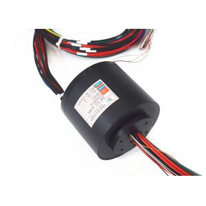 Buy cheap Mixed Signals Industrial Slip Ring Customized 4x2A Signal 2x170A 100rpm from wholesalers