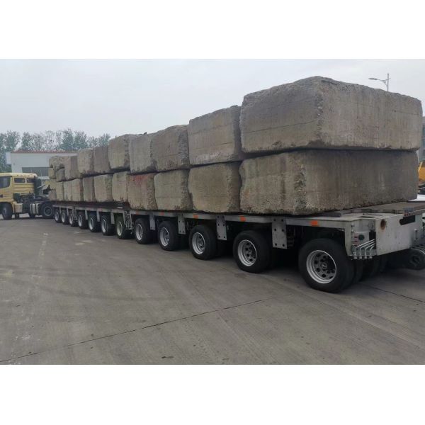 Buy cheap Customized 200t Hydraulic Axle Modular Trailer With ABS Braking System from wholesalers