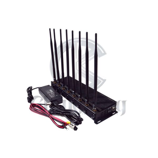 Buy cheap Adjustable 3G 4G 5 GHZ Jammer Wireless Signal Jammer Device With 8 Antennas from wholesalers