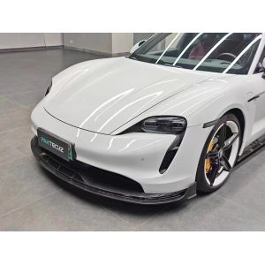 Buy cheap Dry Carbon Fiber Carbon Fibre Body Kit for Porsche Taycan Taycan Upgrade PAKTECHZ Style Front Shovel Diffuser Spoiler Body Kit from wholesalers