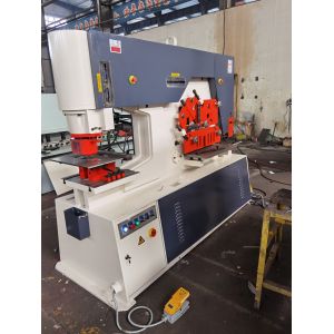 Buy cheap 90 Ton Small Hydraulic Ironworker Q35y-20 Punching Shearing Machine Angle Iron Shear from wholesalers
