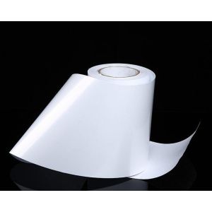 Buy cheap 54um PP Matte White HM4033 Hotmelt Glue White Glassine Liner from wholesalers