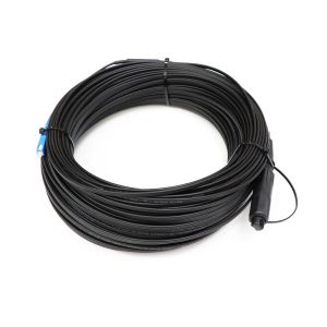 Buy cheap Customized 1 Fiber FTTH Solution Drop Cable MINI IP OptiTap To SC APC from wholesalers