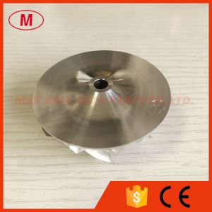 Buy cheap RHF55 CIES 43.15/59.94mm 6+6 blades Turbo milling/aluminum 2618/billet compressor wheel for ISUZU from wholesalers