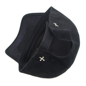 Customized 5 Panel Baseball Cap With 3D Embroidered Logo And Matching Fabric