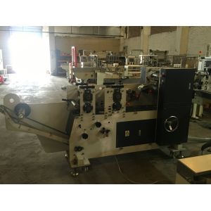 Single Line Pocket Tissue Hankerchief Machine With Pneumatic Loading Unwinding