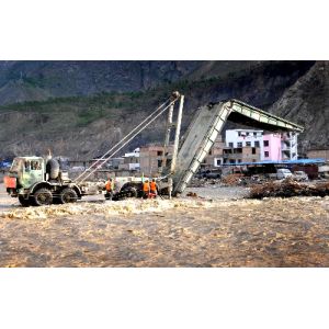 Buy cheap Wheeled Load 13t Fast Erection Modular Emergency Bridge Equipment from wholesalers