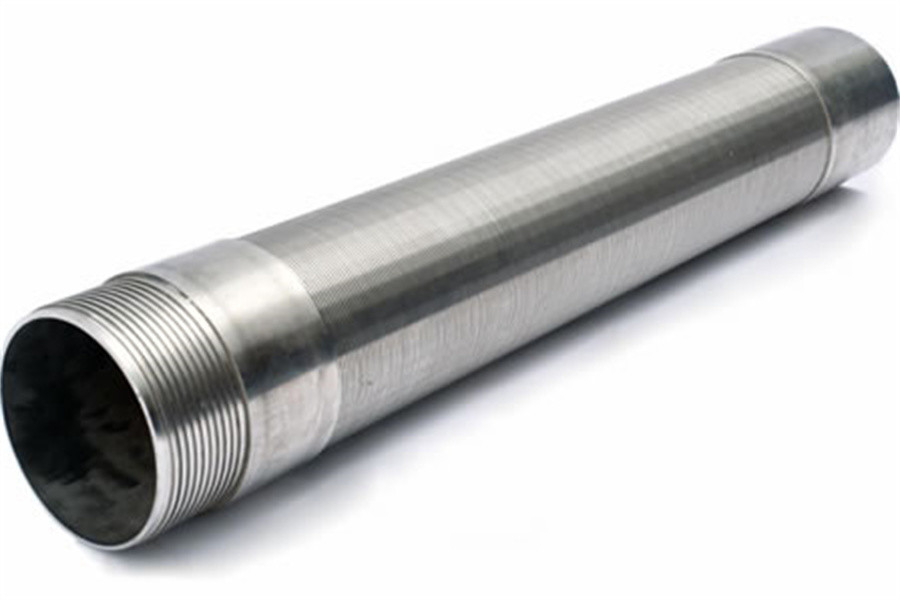 Buy cheap Dia 50mm Welded Profile Wire Continuous Slot Screen Tubes With Wedge Support from wholesalers