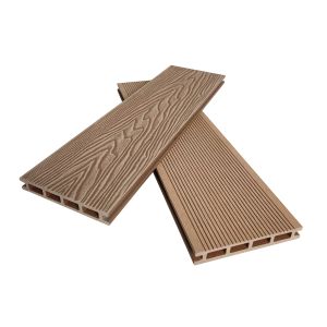 China Modern WPC 3D Embossed Decking For Your Garden on sale