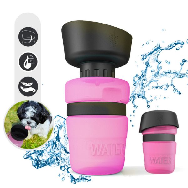 Quality Leak Proof Outside Portable Squeeze Dog Water Bottle for sale