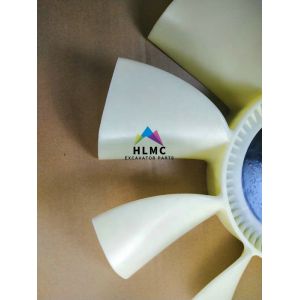 Buy cheap 8 Holes 10 Blades Excavator Engine Parts Cooling Fan Blade R210-5 from wholesalers