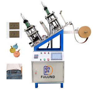 Heat Press Logo Leather Embossing Labeling Machine 5KW 60HZ