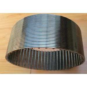 Buy cheap Stainless Steel Centrifuge Basket with Triangle Wedge Wire Design from wholesalers