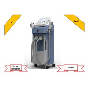 808nm Diode Hair Removal Alexandrite Laser Machine SPT FCA IPL E-light ICE