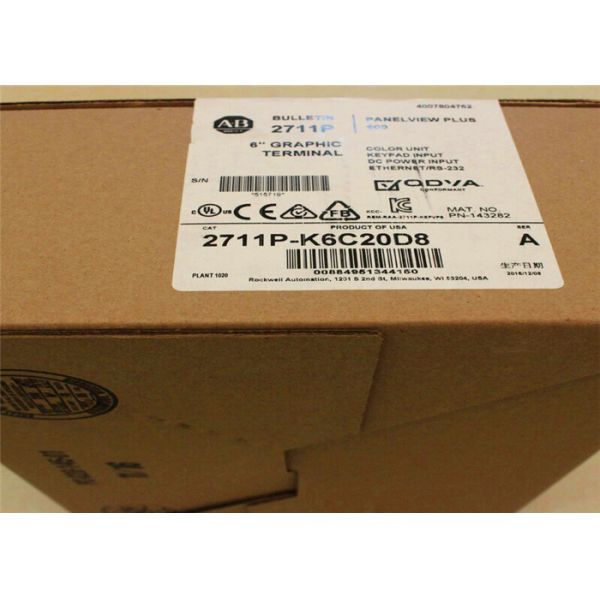 Allen Bradley 2711P-K6C20D8 2711P-K6C20D9 AB Panelview Plus 6 Graphic Terminal