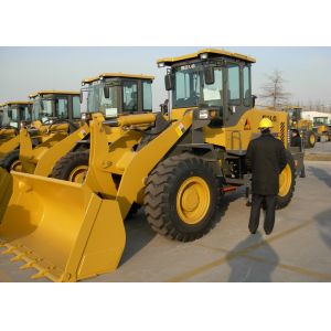 92KW Rated Power Wheel Front End Loader High Full - Load Coefficient