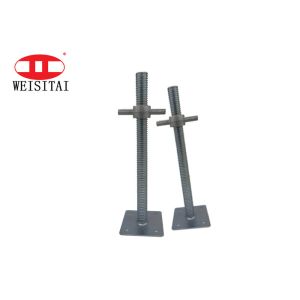 Buy cheap WST 30/32mm Q235 Steel Scaffolding Screw Jack Base from wholesalers