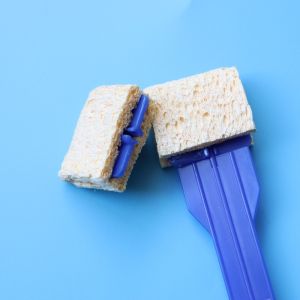 High Absorbency Rectangular Cellulose Sponge Stick Specimen Collection Stick