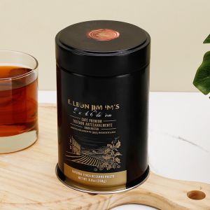 China CMYK Offset SGS 250ml Coffee Tin Can Glossy Lamination on sale