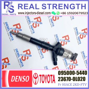 Buy cheap diesel engine injector 095000-5440 for toyota diesel fuel injector injection engine parts 23670-0L020 from wholesalers