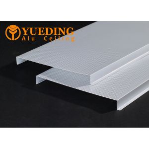 Buy cheap Interior Linear Aluminum Strip Ceiling Panel Suspended Customized from wholesalers