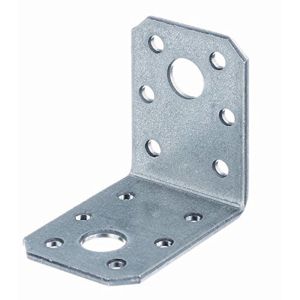 Buy cheap Single-side Bracket Construction Connectors with Custom Size Reinforced Angle Bracket from wholesalers