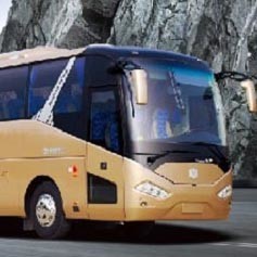 Buy cheap Zhongtong 12m Long Distance Luxury Coach Bus 100km/H LCK6125HQ5A1 from wholesalers