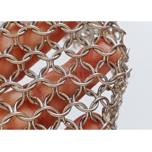 Buy cheap 12 Mm Hanging Stainless Steel Chainmail Curtain For Exterior Wall Cladding from wholesalers