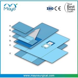 Buy cheap Level 4 Surgical Laparoscopy Pelviscopy Drape Set from wholesalers