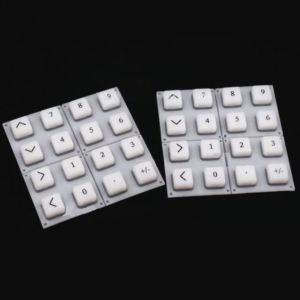 Buy cheap Silkscreen Printing Conductive Custom Silicone Rubber Keypads from wholesalers