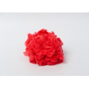 Buy cheap Red Regenerated 1.5D Material Polyester Fiber Crimp 8 Bows from wholesalers