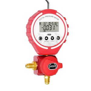 Buy cheap Aluminium valve refrigerant brass vacuum Air Manometer Testing Pressure Gauge Meter product