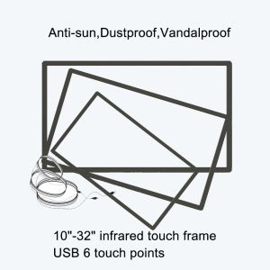 Buy cheap 75Inch Infrared Ir Touch Display 10 Point Touch Screen Overlay from wholesalers