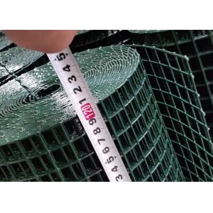Buy cheap 3/4X3/4 SGS Green Colored Pvc Coated Welded Wire Mesh Rolls for poultry from wholesalers
