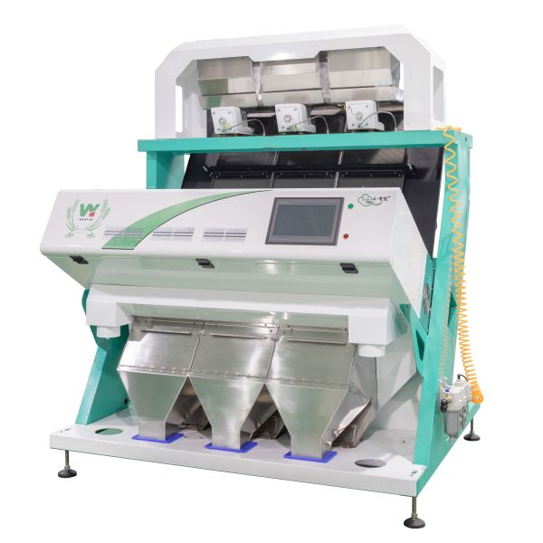 WenYao 3 Chutes 192 Channels Plastic Color Sorting Machine For Different Color