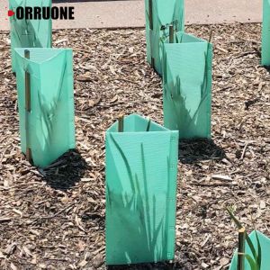 Buy cheap Corflute Tree Guard Eco Friendly Corrugated Plastic Sheet Providing Protection For Young Trees Against Rodents And Chemical Sprays from wholesalers