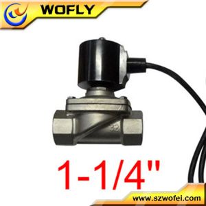 Brass Underwater Solenoid Valve Waterproof IP68 230V AC ISO Certification