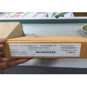 Buy cheap Emerson VE4001S2T2B1 I/O Termination Block Redundant Power Supply Module 24 Vdc  8 Channels 24Vdc from wholesalers