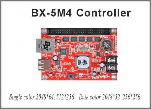 China BX-5M4 Controller 256*512 Pixel Led Controller Card Single/Dual Color Control Card P10 Led Module For Led Running Sign on sale